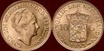 munt 10 gulden goud gouden tientje uit 1933, Goud, Koningin Wilhelmina, Ophalen, 10 gulden