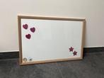 Magneetbord met houten frame, Ophalen of Verzenden, Zo goed als nieuw, Magneetbord