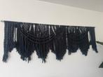 Macrame wandkleed antraciet donker grijs + cadeau macrame, Huis en Inrichting, Ophalen, Zo goed als nieuw