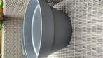 Elho plantenschaal Loft Urban antraciet 2x D 34,5 H 20,/2, Tuin en Terras, Bloempotten, 25 tot 40 cm, Kunststof, Tuin, Rond