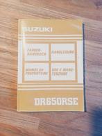 Handleiding suzuki dr 650 rse, Motoren, Ophalen of Verzenden, Suzuki
