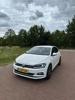 Volkswagen Polo 1.0 TSI 95PK Highline, Auto's, Voorwielaandrijving, Stof, Zwart, Wit