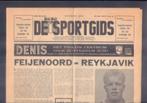 SPORTGIDS PROGRAMMA 17.09.1969 FEYENOORD v KR REYKJAVIK, Verzamelen, Sportartikelen en Voetbal, Ophalen of Verzenden, Feyenoord