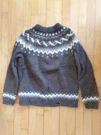 Vintage IJslandse trui, Kleding | Dames, Truien en Vesten, Ophalen, Gedragen, Bruin