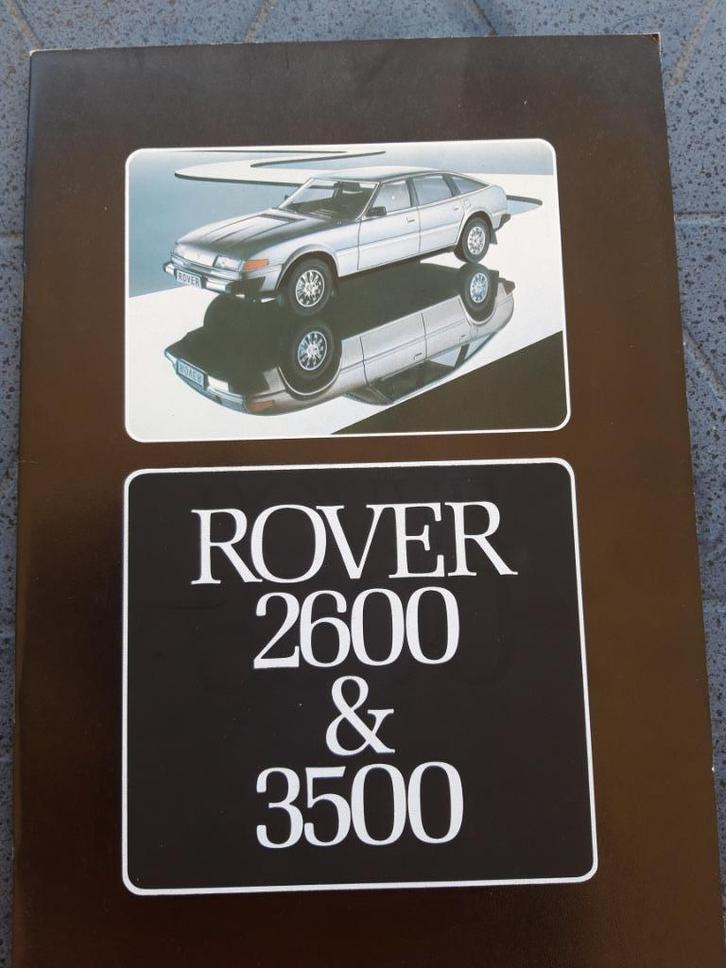 folder Rover 2600 & 3500 Franstalig, Boeken, Auto's | Folders en Tijdschriften, Zo goed als nieuw, Overige merken, Ophalen of Verzenden
