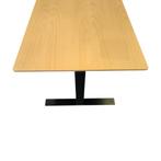 Elektrisch Zit Sta Bureau Zwart Beuken 160 x 80, Ophalen of Verzenden, Elektrisch, Gebruikt, Stabureau