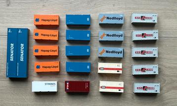 Herpa HO containers beschikbaar voor biedingen