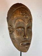 250234 - Oud Afrikaans Chokwe masker uit Angola., Ophalen of Verzenden