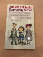 Annie mg schmidt een visje bij de thee boek querido!, Boeken, Kinderboeken | Jeugd | onder 10 jaar, Ophalen of Verzenden, Zo goed als nieuw