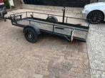 Aanhanger enkelasser kieptrailer, Ophalen of Verzenden, Gebruikt