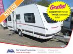 Dethleffs C'Go 475 EL Touring pakket,schuifraam, Caravans en Kamperen, Caravans, Standaardzit, Schokbreker, Bedrijf, Tot en met 3