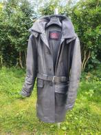 Trench coat - Leder Marlboro Classics Maat XL, Kleding | Heren, Jassen | Winter, Ophalen, Gedragen, Maat 56/58 (XL), Grijs