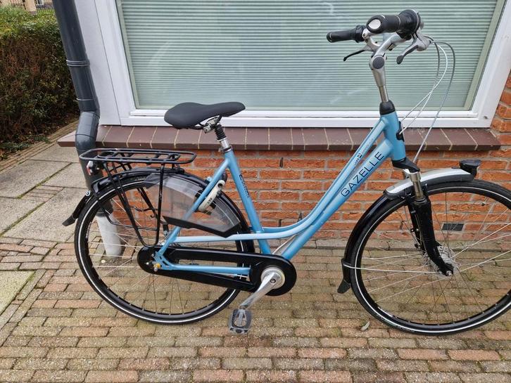 Gazelle Paris plus, maat 53, Fietsen en Brommers, Fietsen | Dames | Damesfietsen, Gebruikt, Gazelle, 53 tot 56 cm, Ophalen