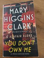 You don't own me - Mary Higgins Clark, Ophalen of Verzenden, Zo goed als nieuw