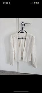 Blazer creme/ecru Naf Naf, Kleding | Dames, Jasjes, Kostuums en Pakken, Wit, Naf naf, Ophalen of Verzenden, Zo goed als nieuw