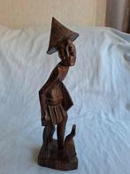 Houten beeldje van  Indonesische man, Ophalen of Verzenden