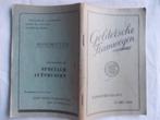 GELDERSCHE TRAMWEGEN  DIENSTREGELING -  Ingaande 15 mei 1949, Verzamelen, Ophalen of Verzenden