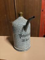 Petroleum kan grijs emaille, Antiek en Kunst, Antiek | Emaille, Ophalen of Verzenden