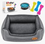 LöwPet Hondenmand 'Chiller' + Speelbotjes NIEUW, Ophalen of Verzenden, Nieuw, Stof