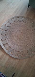 Vloerkleed riet, nieuw,  diameter. 120, Rond, Nieuw, Ophalen of Verzenden, 100 tot 150 cm