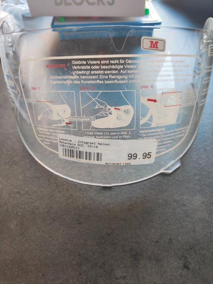 Vizier voor verschillende modellen HJC HJC vizier, Motoren, Kleding | Motorhelmen, Integraalhelm, HJC, Nieuw met kaartje, Ophalen of Verzenden