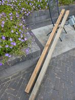 Grenen tuinpaal, tuinpaalhouder, Tuin en Terras, Palen, Balken en Planken, Ophalen, Zo goed als nieuw, Palen