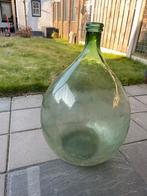 Prechtige grote wijnfles, Ophalen, Groen, Glas, 50 tot 75 cm