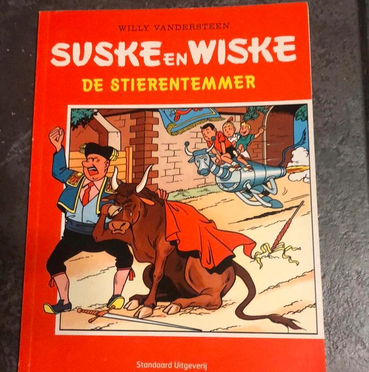 Suske en wiske album de stierentemmer van Henkel wasmidelen, Boeken, Stripboeken, Zo goed als nieuw, Eén stripboek, Ophalen