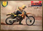 Brochure / folder - Suzuki crossmotor (~1980/85)., Ophalen of Verzenden, Zo goed als nieuw, Motoren