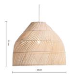 Made | Java | Rotan | Plafondlamp, Ophalen, Zo goed als nieuw, Minder dan 50 cm