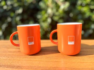 Nespresso Pantone Mokken - Mandarin Orange - Set van 2 beschikbaar voor biedingen