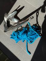 Bruce anker RVS 5kg met 20m touw zoutwater geschikt, Watersport en Boten, Ophalen, Overige typen