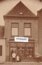 Fotokaart Brouwershaven - slagerij, Ophalen of Verzenden, Voor 1920, Ongelopen, Zeeland