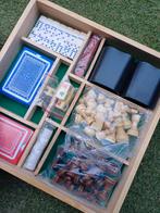 Nieuw spellen doos dammen kaarten ect, Hobby en Vrije tijd, Gezelschapsspellen | Overige, Nieuw, Ophalen of Verzenden