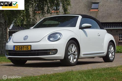 Volkswagen Beetle Cabriolet 1.2 TSI Design BlueMotion|NAP !, Auto's, Volkswagen, Bedrijf, Te koop, Beetle (Kever), ABS, Airbags