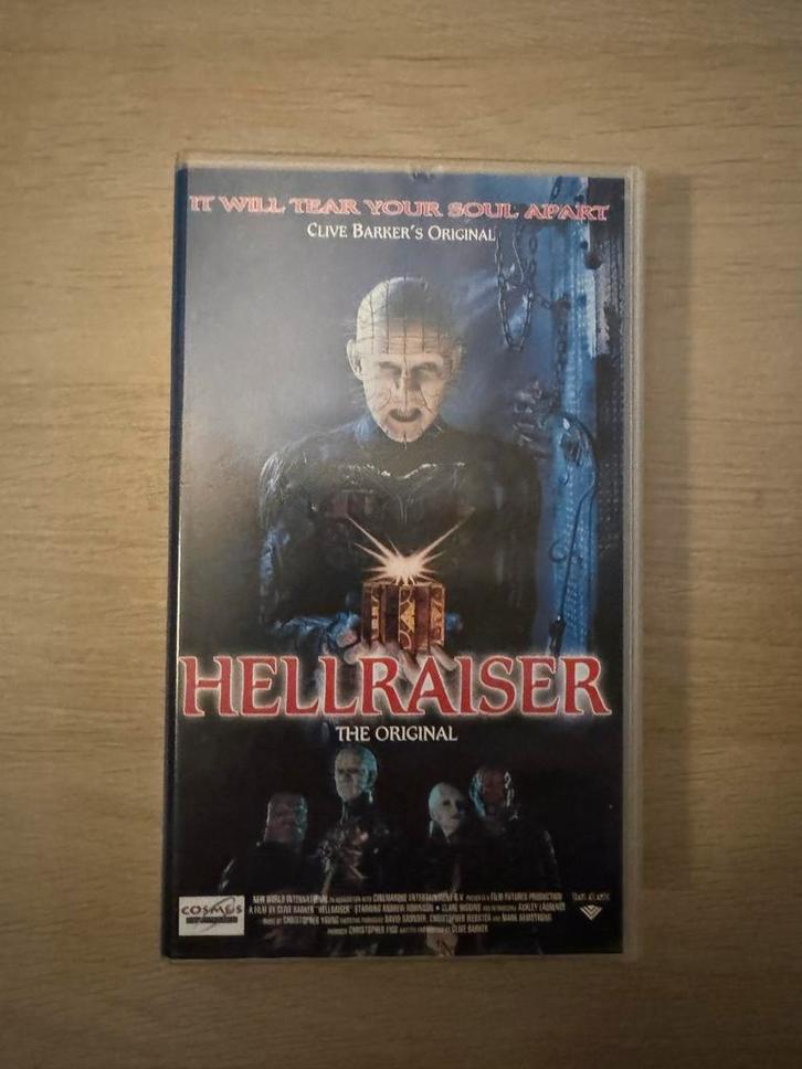 Hellraiser VHS - Clive Barker's Original, Cd's en Dvd's, VHS | Film, Gebruikt, Horror, Vanaf 16 jaar, Verzenden
