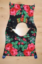 meerkleurige wollen kraplap, Staphorster klederdracht, Ophalen of Verzenden