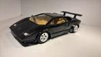 Lamborghini countach 5000 black polistil1.18, Hobby en Vrije tijd, Modelauto's | 1:18, Overige merken, Ophalen of Verzenden, A