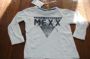 Mexx shirt longsleeve wit maat 98-104 3-4 jaar! beschikbaar voor biedingen