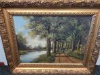 Klassiek schilderij,  ongesigneerd, Antiek en Kunst, Kunst | Schilderijen | Klassiek, Ophalen