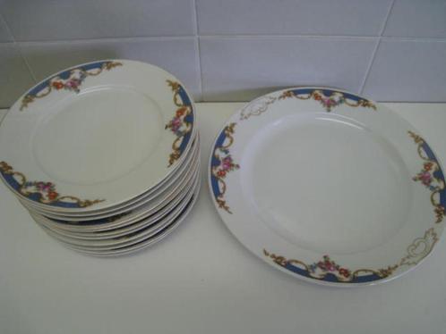 Porseleinen servies 12 stuks, C.T. Altwasser, Silesia, 26, Antiek en Kunst, Antiek | Servies los, Ophalen of Verzenden