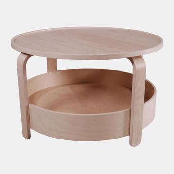 Salontafel in hout (rond) beschikbaar voor biedingen