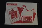 LIEBIG reclame op vloeiblad., Ophalen of Verzenden, Reclamebord