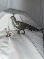 Bronzen Fazanten Beeldjes - Set van 2, Antiek en Kunst, Ophalen of Verzenden, Brons