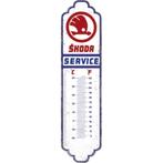 Skoda Service reclame thermometer van metaal wanddeco