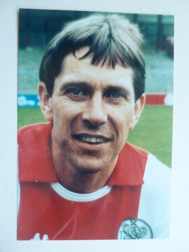 Foto. Arnold.Muhren.  Ajax.   12,5 x 18,5 cm, Ophalen of Verzenden, Zo goed als nieuw, Ajax, Overige typen