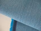 STOF VOOR DESIGN: Kvadrat Steelcut; turquoise/creme; 2x, Nieuw, Blauw, 30 tot 200 cm, Ophalen of Verzenden