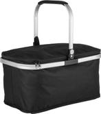 TOPMOVE Boodschappenmand zwart 26L - 48 x 28 x 26 cm NIEUW, 40 tot 60 cm, 20 tot 30 cm, Zwart, Ophalen of Verzenden