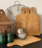 Brocante oude houten broodplankjes / broodplankje, Verzenden