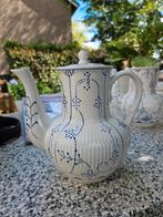 Boch La Louviere Koffiepot - Blauw Decor, Antiek en Kunst, Ophalen of Verzenden